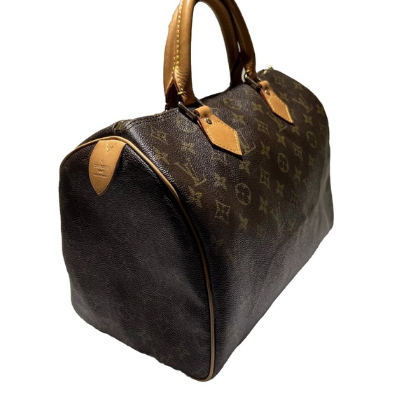 AUTHENTIC LOUIS VUITTON MADE IN FRANCE MONOGRAM SPEEDY 30 BAG FL0023 - Picture 2 of 12